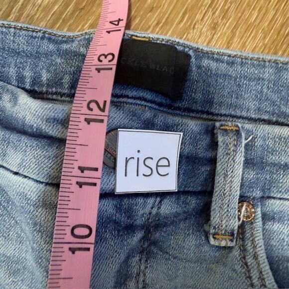 Buckle Black Women's Bootcut Fit No. 75 Jeans 30x34 High Rise Denim - Picture 8 of 12